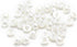10mm White Round Pearl Buttons for Clothing, Shirts, Skirts, Collar, Cuff, Handmade Decorations, Sewing Supplies (50pcs 10mm(0.394inch))(White)...