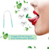 1Pc 13 * 6.5cm Steel Tongue Scraper Tongue Cleaner Brush Tongue Clean O0J8 Toothbrush Tounge Tool Easy to Use Tongue Cleaner for Hygiene...