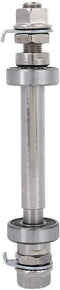 ycle Wheel Hub Axle, Metal ycle Wheel Hub Axle Front Rear Solid Shaft Lever Bike Repair Tool Accessories(Front) Bike Wheel Hub quick release rear ...