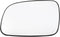 X AUTOHAUX Car Rearview Left Driver Side Heated Mirror Glass Replacement W/Backing Plate for Jeep Grand Cherokee 1999-2004...