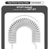 38W Apple Watch Car Charger,Long 6FT PD&QC3.0 Dual Port Apple Car Charger Adapter 6Foot USB-C to Lightning Cable+Apple Watch Cord Fast Charging fo...