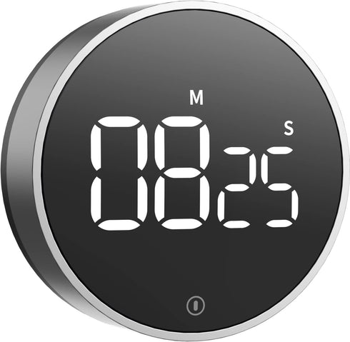 VOCOO Digital Kitchen Timer - Magnetic Countdown Countup Timer with Large LED Display Volume Adjustable, Easy for Cooking and for Seniors and Kids...