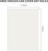 Vinyl Siding Repair Kit, White Durable Self-Adhesive Vinyl Siding Patch Cut to Fit Freestyle Cover Any Cracks, Holes, or Blemishes on PVC Fence Re...