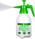 JoyTube Garden Pump Sprayer 68 oz/0.5 Gallon Hand Held Pressure Bottle Brass Adjustable Nozzle Large Capacity Water Weed Flower Plant Mister Lawn ...