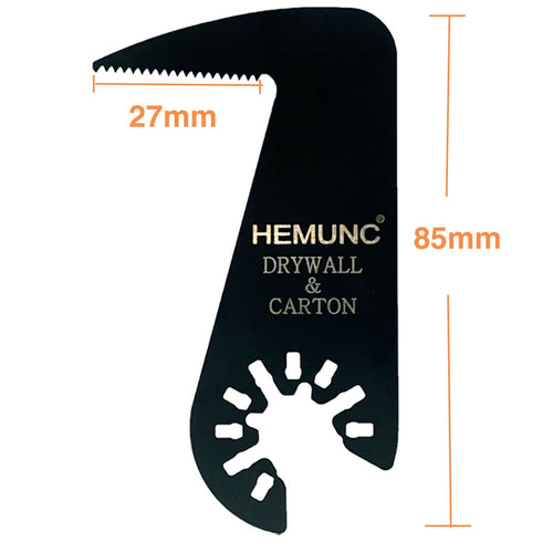 Drywall Blade for Oscillating Tool 4 Pack, Oscillating Saw Blades Fit Dremel, Dewalt, Fein Multimaster, Bosch, Makita, Milwaukee, Rockwell, Ryobi,...