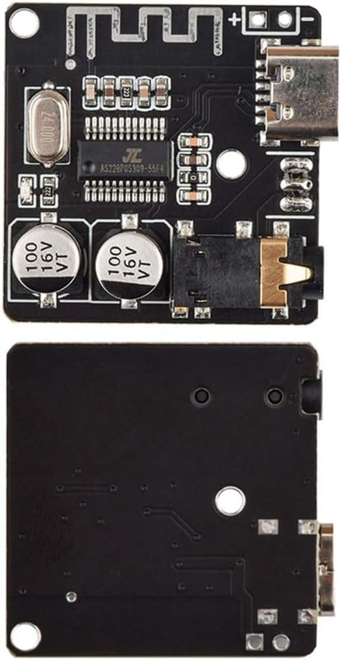 HiLetgo 5pcs Bluetooth 5.0 Mp3 Lossless Decoder Board VHM-314 USB-C Audio Bluetooth Receiver Board Wireless Stereo Music Module Type-C...