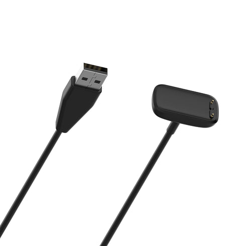 Charger for Fitbit Charge 5 / Charge 6, USB Charging Cable with Reset Button for Charge 5 & Luxe (2-Pack, 3.3ft & 1.6ft) (with Reset Button)...