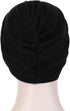 Vowcarol Hijab Cap Under Scarf Black Hijab Undercap (Hijab Accessory), Black, Size One Size, Medium...