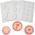 Flower Cloud Shaped Donut Silicone Mold Fondant Cake Mold DIY Chocolate Baking Tools Cake Decoration Accessories Bakeware (Cloud Flower L_11.84 X7...