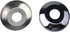 FDXGYH 6pcs Stainless Steel Arc Surface Flange Cover 1/2 inch Escutcheon Plate/Pipe Wall Cover Urinal Water Purifier Decorative Cover...
