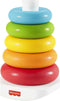 Fisher-Price Baby Stacking Toy Rock-A-Stack Rings with Roly-Poly Base for Ages 6+ Months, Made with Plant-Based Materials...