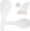 Extra Large Non Stick Plastic Rice Paddle Spatula, 11-3/4" Long, 1 pcs per case...