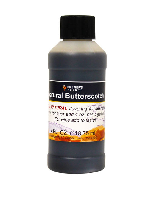 Brewer's Best Natural Beer and Wine Fruit Flavoring (Butterscotch)...