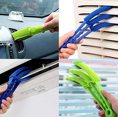 2 PCS Dust Collector?Air Conditioners?Car Vents?Cleaner Tools For Window Blinds Air Conditioner Dust...