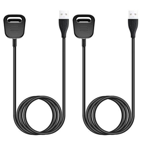 2-Pack Charger Compatible with Fitbit Charge 4, Replacement USB Charging Cable Cord Clip Accessories Adapter for Charge 3 Charge 4 Smartwatch 3.3f...