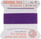 Griffin Silk Beading Cord Needle Size 4 Amethyst Purple...