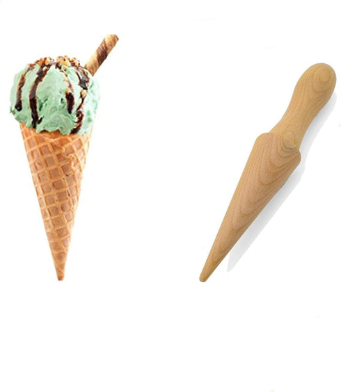 Cone Roller, Waffle Cone Shaper Pizzelle Roller, Pizzelle Cone Roller, Ice Cream Cone Mold for Dessert Cooking Decorating Baking Accessories...