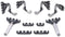 Moroso 72133 Wire Loom Kit, Small Block Ford, Black...