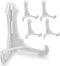 Clear Plastic Easels with Locking Bar Security Lightweight 5"H...