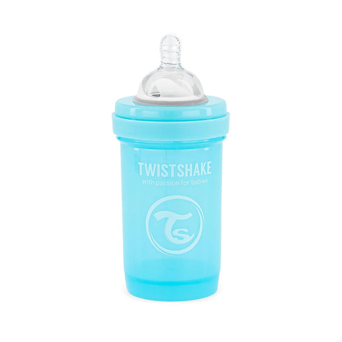 Twistshake Anti Colic Baby Bottles - Premium 180ml/6oz Bottles with 100ml Milk Storage Container for a Comfortable Feeding Experience for Baby Car...