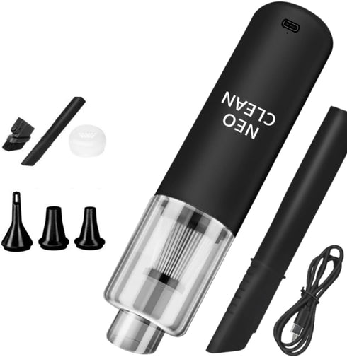 Neo Clean – Unleash The Power of Portable Cleaning. A car Vacuum, Handheld Vacuum, and Mini Vacuum All in one. A Cordless Rechargeable Vacuum Wond...