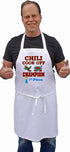 Chili Cook Off Champion Apron First Place, Chili Contest Award Winning Apron, Best Chili Cook Competition Prize...