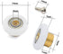 Shower Door Rollers Metal Alloy Wheels for The Bathroom Pan Glass Sliding Door Pulleys Replacement Parts Strong Load-Bearing Capacity Ultra-Quiet ...