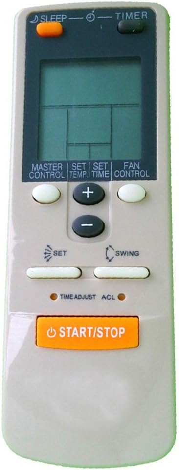 Generic Replacement Air Conditioner Remote Control for Fujitsu Ar-jw1 Ar-jw11 Ar-jw13 Ar-jw17 Ar-jw19 Ar-jw2 Ar-jw27 Ar-jw28 Ar-jw30 Ar-jw31...