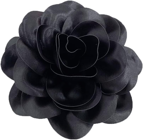 Flower Pins for Clothes, Extra Large Rose Flower Statement Dainty Elegant Brooches Pins for Women Party Prom Clothes Accessories Jewelry Gifts…...