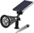 Solar Spot Light | Ultra Bright, Waterproof, Outdoor | Auto On/Off Function | Rechargeable LED for 4th of July, Lighting Flag Pole Lights, Landsca...