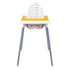 Inflatable Supporting Cushion for IKEA Antilop High Chair, Baby High Chair Cushion, Polyester Fabric Cover with Inflatable Cushion Insert (Flags)...