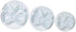 RAYNAG 3 Set Bowknot Plastic Fondant Plunger Cutters Cookie Pie Crust Cutout Molds Clay Cake Decorating Cutter Plungers (9 Pieces)...
