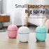 Ultrasonic 220ml Mini Humidifier Aroma Oil Diffuser USB Cool Mist Humidifier with Colorful Night Light for Home Car,Kitchen (White)...
