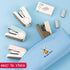 Brown Color Mini Stapler with 830 Staples,20 Sheet Office Desktop Stapler,Small Cute Compact Travel Size Stapler for Students & Office (Brown)...
