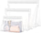 PACKISM Leak Proof Clear Toiletry Bag - Sealed TSA Approved Toiletry Bag with Reinforced Seams, Reusable and Easy to Clean, Clear Travel Bags for ...
