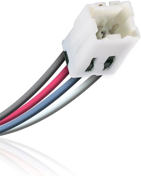 Hopkins Towing Solutions 47635 Plug-In Simple Brake Control Connector, White...