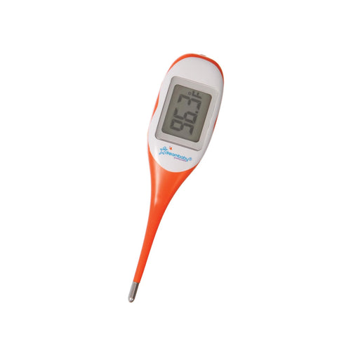 Dreambaby Rapid Response Digital Thermometer with Fever Alert, Orange...