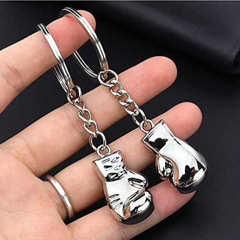 Keychain Boxing Gloves Pendant Keyring Metal Key Chain, Christmas/Birthday/Valentine's Day Gift for Men and Women Pack of 2...
