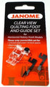 Janome Clear View Quilting Foot and Guide Set...