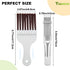3PCS Steel Air Conditioner Fin Comb, 3 PCS Air Condenser Evaporator Cleaning Brush, Coil Whisk Brush, Improving Air Conditioning Operation and Enj...