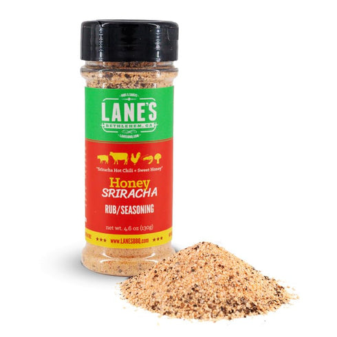Lane's Honey Sriracha Seasoning, All-Natural Sriracha Powder Seasoning Blend with Garlic & Herb Honey Seasoning for Pork & Meat, Made in USA, 4.6 ...