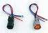 1pcs Male and 1pcs Female Connector 4 pin 4-Way Plug for O2 Sensor Pigtail Cable Compatible with Nissan Subaru Infiniti RS04FG...
