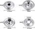 200 Pieces Stainless Steel Snap Fastener Kit, BetterJonny 15mm Heavy Duty Snap Button Press Stud Cap with Pliers and 3 Setting Tools for Marine Bo...