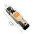 Cat6a and Cat8 Ethernet Connectors,Tool-Free Pass Through Rj45 Shielded Plug, Fast Field Installation (connector 2-pack)...