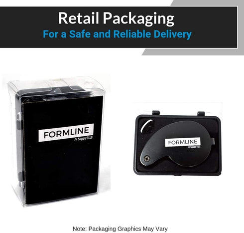 40X LED Illuminated Jewelers Loupe/Trichome Scope by Formline Supply - Magnifier Good for Gardening, Jewelry, Antiques, Coins, Rocks, Stamps, Hobb...