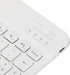 Sanpyl Keyboard, 10in Ultra Thin Bluetooth French AZERT Keyboard Scissor Slim Waterproof Multifunctional Keyboard for Tablet Phone Computer(White)...