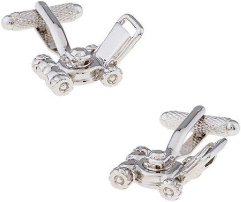 Lawn Mower Lawnmower Pair Cufflinks in a Presentation Gift Box & Polishing Cloth...