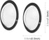 PULUZ Sticky Lens Guard for Insta360 One X2,PC Material Protective Lens Cap for 360 One X2 High Light Transmittance Anti-drop Anti-dust Sports Cam...