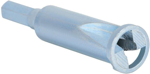 YWBL-WH Wire Stripper Electrical Cable Quick Connector Twisting Tool for Power Drill Driver (Rectangle/Round)(Round), Terminals...