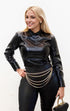 Women's Premium Hang Low Multi Link Chain 4 or 5 Layer Waist Chain Belt in Gold, Silver Tone...